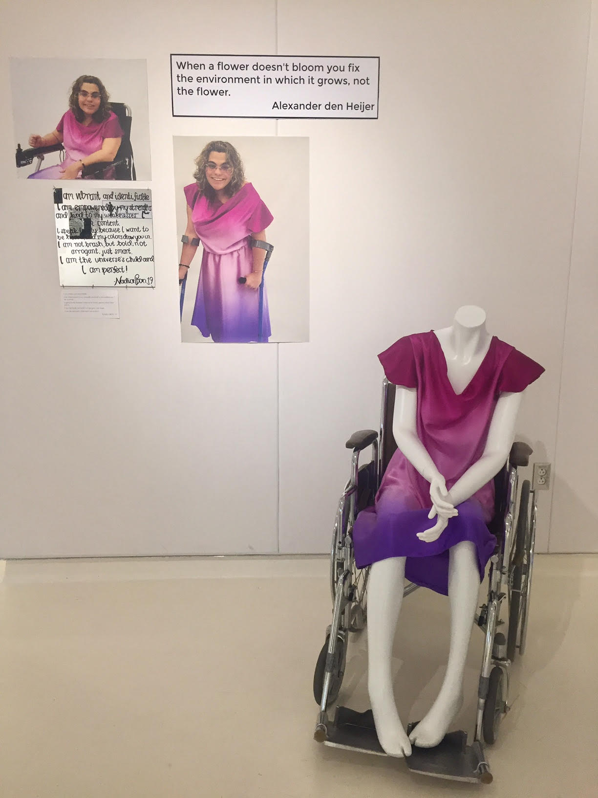 Student Run Exhibit Brings Awareness to Disability Fashion